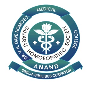 Dr.V.H.Dave Homoeopathic Medical College, Anand Logo